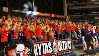 Rytas Ultras palaikymas rungtynėse prieš Žalgirį 20180211 [upl. by Anauqahc]