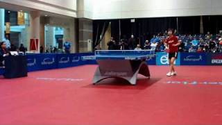 Zhang Yining vs Mark Hazinski full match [upl. by Pine]