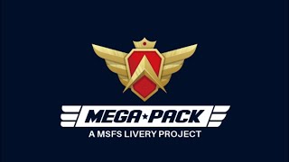 MSFS 2020  LANDING PRACTICE  Features Liveries Mega Pack V8 [upl. by Nairdna]