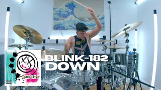 Down  blink182  Drum Cover [upl. by Awahsoj906]