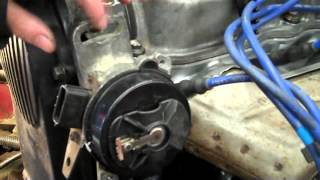 How to install a distributor on a B2200 By Shayne B [upl. by Schlesinger]