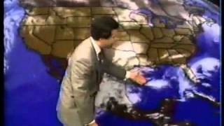 WVUE News 8 New Orleans 6 PM 1989minimum wage and Bob Breck weathercast [upl. by Gabriello]