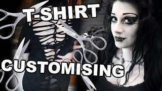 Customising a TShirt from Belial Clothing  Black Friday [upl. by Nosnaj]