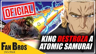 El dia en que King Humilló a Atomic Samurai ONE PUNCH MAN  FAN BROS [upl. by Geminius893]