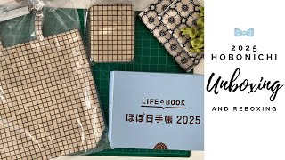 2025 Hobonichi Unboxing and Reboxing [upl. by Goldshlag588]