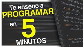 Aprende a PROGRAMAR en JAVA desde CERO en 5 Minutos Conocimientos Básicos [upl. by Litnahs9]