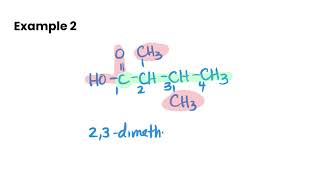 Naming Carboxylic Acids and Esters  Organic Chemistry Nomenclature [upl. by Ameg620]