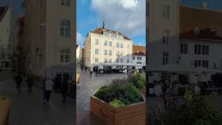 Tallin Town Square estonia travel viajeros nessumdorma townsquare [upl. by Karame]