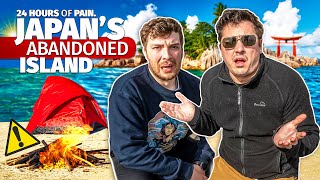 I Survived 24 Hours on Japan’s Abandoned Island  Feat CDawgVA [upl. by Ardin]