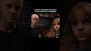 Lucious dismisses Hermione as her parents are Muggles  Harry Potter 2 [upl. by Neidhardt]