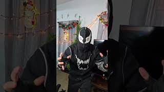 Me CONVIERTI en VENOM y lo ASUSTE 🤣 venom IA humor funny efecto filtro monster fyp terror [upl. by Mellicent]