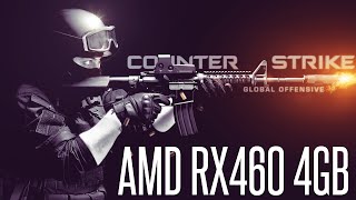 AMD RX 460  CS GO PERFORMANCE ON MAX SETTINGS  PCStv [upl. by Noryb]