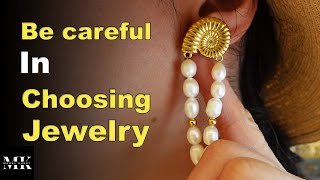 How to set jewelry with simple dress  a set of jewelry collection everyone needed [upl. by Frasier258]