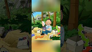 Quagmire as Robinson Crusoe 😱 familyguy [upl. by Alyahc]