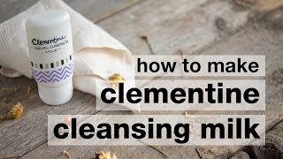 How to Make DIY Clementine Facial Cleansing Milk [upl. by Oicirtap748]