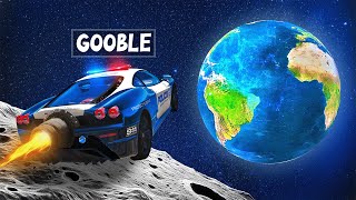 Dropping POLICE CARS From SPACE in GTA 5 [upl. by Brianne]