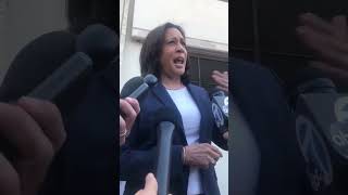 Kamala says mandatory gun confiscation is a great idea news guncontroldebate kamalaharris [upl. by Leemaj]