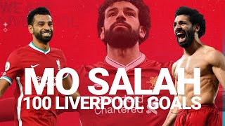 Mo Salahs 100 Liverpool goals  Chelsea screamer Man Utd celebration amp penalty in Madrid [upl. by Ycats53]