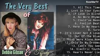 The Very Best of Tiffany amp Debbie Gibson  NonStop Playlist [upl. by Ellessig]