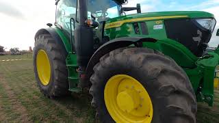 2023 John Deere 6R 185 68 Litre 6Cyl Diesel Tractor 185 HP [upl. by Annaohj]