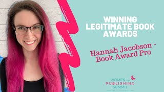 Winning Legitimate Book Awards with Hannah Jacobson from Book Award Pro [upl. by Bohlin]