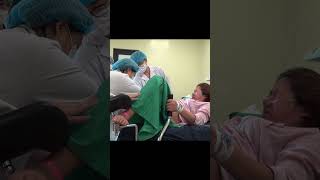 BIRTH VLOG 2024 newborn birthstory baby shots shorts shortsvideo laboranddelivery trending [upl. by Lipfert129]