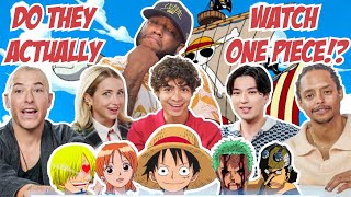 How well does the One Piece Netflix Cast know ONE PIECE [upl. by Thornie]