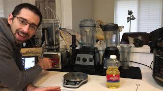 Vanilla Ice Cream w Perfect Blend  Vitamix 3600 amp 4000 [upl. by Mcafee]