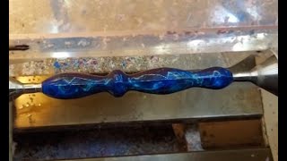 Real time turn and finish including machine noises for a diamond painting pen Mystery [upl. by Suckow301]