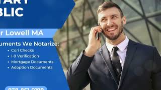 Mobile Notary Public In Massachusetts  Loan Signing Agents [upl. by Jaycee]