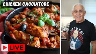 Chicken Cacciatore Recipe by Pasquale Sciarappa [upl. by Mccourt]