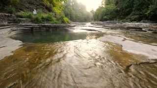 ASMR  Boiling Pot  Canajoharie NY  Waterfalls of New York State [upl. by Ecinhoj201]