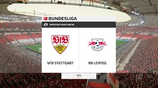 VfB Stuttgart vs RB Leipzig [upl. by Ahsieker673]