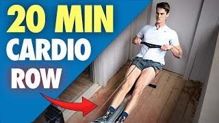 SIMPLE Beginners Rowing Cardio Workout 20 MINS [upl. by Fritts442]