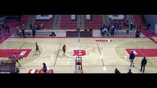 Barrington High School vs New Trier High School Mens Varsity Volleyball [upl. by Yerag]