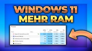 Windows 11 Spiele mehr RAM zuweisen  Programme Arbeitsspeicher Tutorial [upl. by Ireva626]