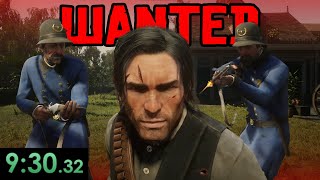 How Long Can You Survive Being Wanted In Red Dead [upl. by Adelpho]