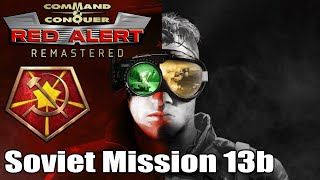 CampC Red Alert Remastered Soviet Mission 13b  Capture Chronosphere South NonCommentary 4K [upl. by Higinbotham]