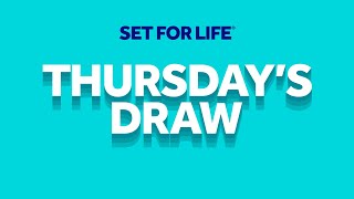 The National Lottery Set For Life draw results from Thursday 08 February 2024 [upl. by Dettmer]