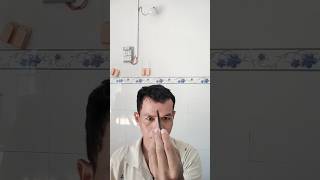 Head pencil reveal magic trick  Ảo thuật ghim bút chì vào đầu shorts shortvideo [upl. by Ihtraa424]