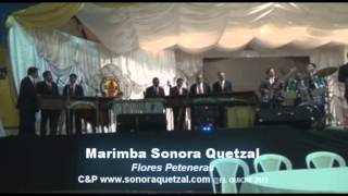 Marimba Sonora Quetzal  Flores Peteneras [upl. by Amling110]