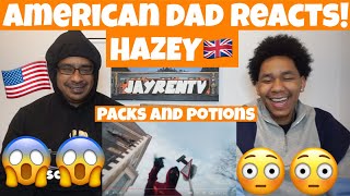 HAZEY  Packs and Potions Official Video AMERICAN DAD REACTS 🇺🇸 [upl. by Murdoch103]