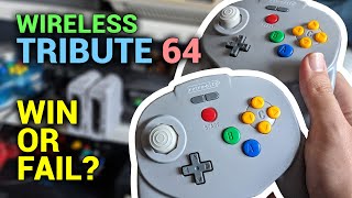 Retrobits Tribute 64 Goes Wireless [upl. by Ellersick]