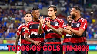 TODOS OS GOLS DO FLAMENGO EM 2023 [upl. by Brian]