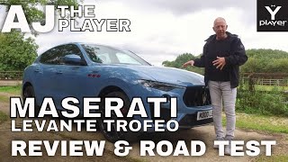 Maserati Maestro New Maserati Levante Trofeo Review amp Road Test [upl. by Aklog]