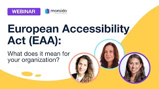 European Accessibility Act EAA  What does it mean for your organization GAAD2022 [upl. by Ayenat]