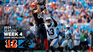 Cincinnati Bengals vs Carolina Panthers Game Highlights  NFL 2024 Season Week 4 [upl. by Anitteb851]