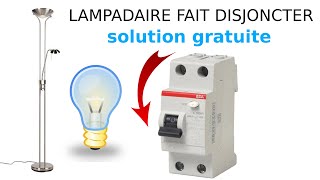 Lampadaire fait sauter mon disjoncteur dès que je le branche Réparation 0€ [upl. by Aciemaj]