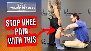 3 Simple Taping Techniques for Patella Tendonitis  Technique Peek Series [upl. by Sholem]