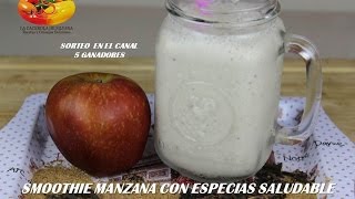 DELICIOSO BATIDO DE MANZANA [upl. by Yeslrahc]